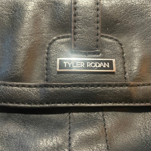 Tyler Rodan purse, black leather - Picture 3 of 7